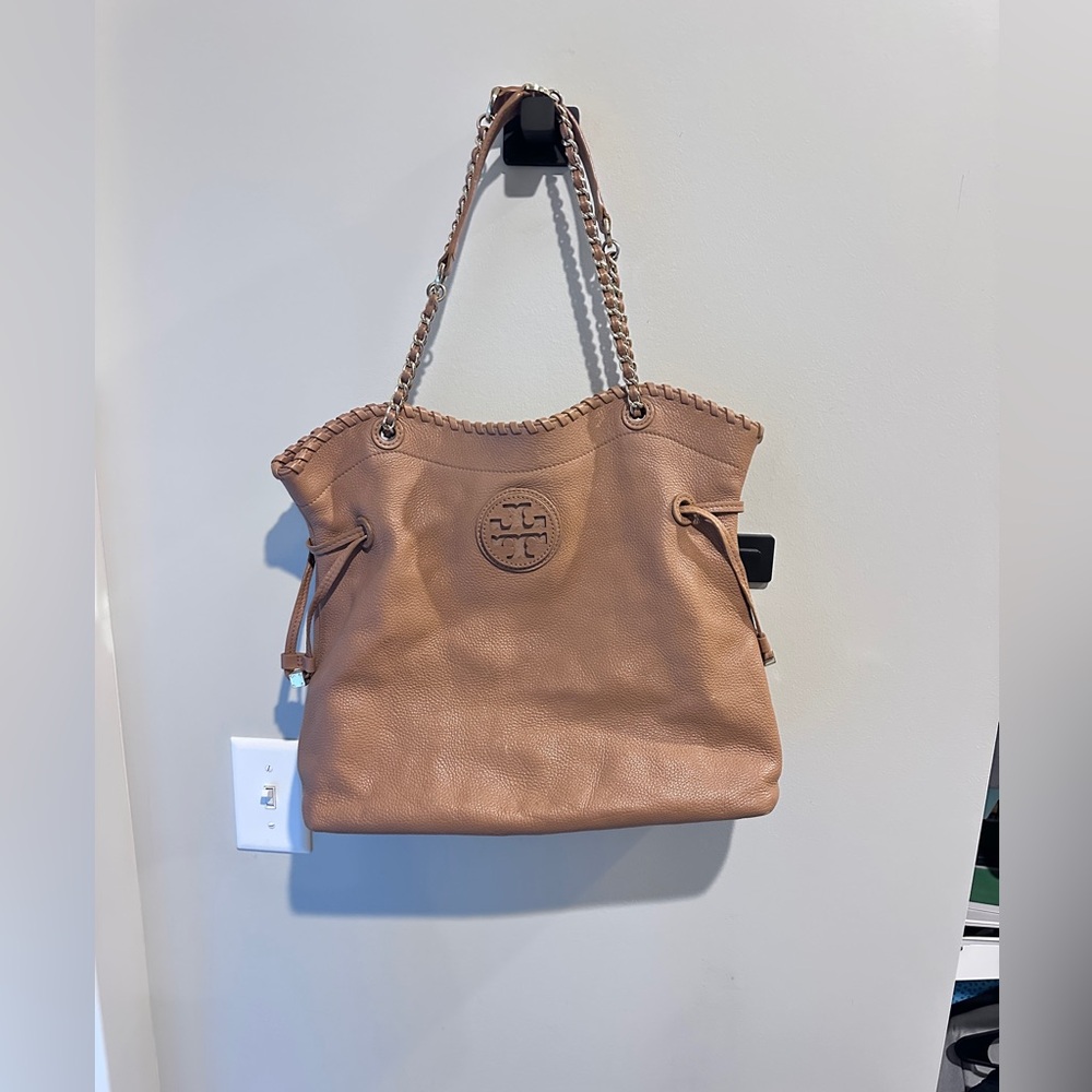 Tory Burch Brown Leather Tote